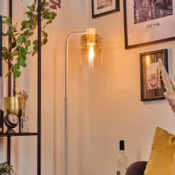 hofstein Hasvik Lampadaire Blanc, 1 lumière