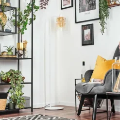 hofstein Hasvik Lampadaire Blanc, 1 lumière