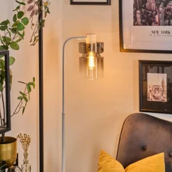 hofstein Hasvik Lampadaire Blanc, 1 lumière