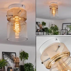 hofstein Hasvik Plafonnier, Spot de plafond Blanc, 1 lumière