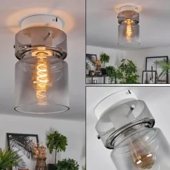 hofstein Hasvik Plafonnier, Spot de plafond Blanc, 1 lumière