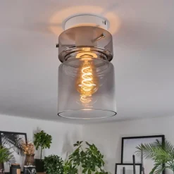 hofstein Hasvik Plafonnier, Spot de plafond Blanc, 1 lumière