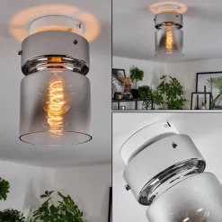 hofstein Hasvik Plafonnier, Spot de plafond Blanc, 1 lumière