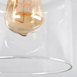 hofstein Hasvik Plafonnier, Spot de plafond Chrome, Noir, 3 lumières