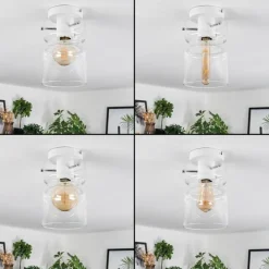 hofstein Hasvik Plafonnier, Spot de plafond Blanc, 1 lumière