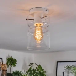 hofstein Hasvik Plafonnier, Spot de plafond Blanc, 1 lumière