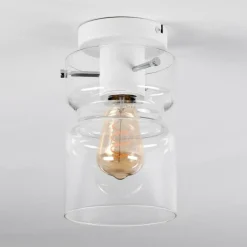 hofstein Hasvik Plafonnier, Spot de plafond Blanc, 1 lumière