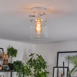 hofstein Hasvik Plafonnier, Spot de plafond Blanc, 1 lumière