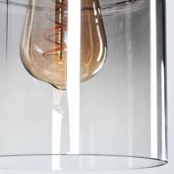 hofstein Hasvik Suspension, Suspension Chrome, Noir, 5 lumières