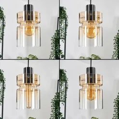 hofstein Hasvik Suspension, Suspension Noir, 5 lumières