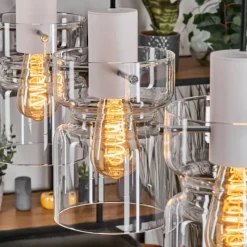 hofstein Hasvik Suspension, Suspension Blanc, 3 lumières