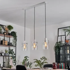 hofstein Hasvik Suspension, Suspension Blanc, 3 lumières