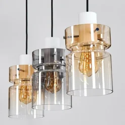 hofstein Hasvik Suspension, Suspension Blanc, 3 lumières