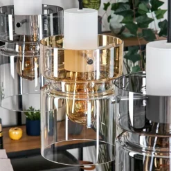 hofstein Hasvik Suspension, Suspension Blanc, 3 lumières