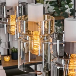 hofstein Hasvik Suspension, Suspension Blanc, 3 lumières