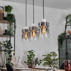 hofstein Hasvik Suspension, Suspension Blanc, 3 lumières