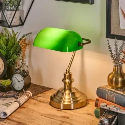 hofstein Havsta Lampe de bureau, Lampe à poser Laiton, 1 lumière