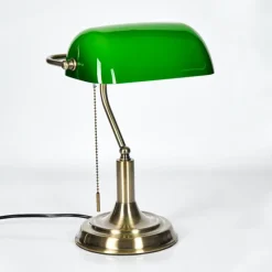 hofstein Havsta Lampe de bureau, Lampe à poser Vieux laiton, 1 lumière