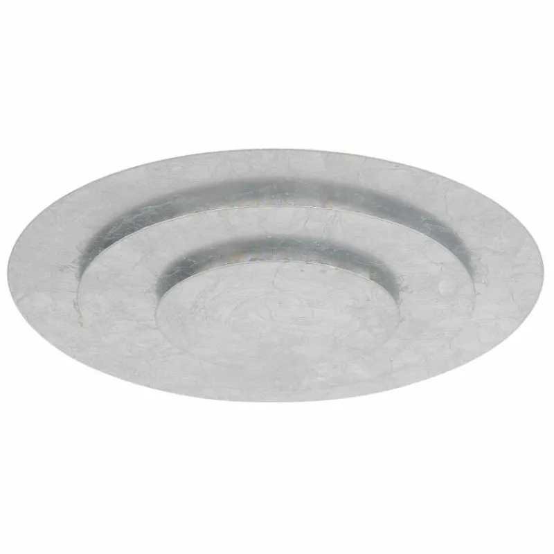 Luminaires Globo Lighting Heda Plafonnier LED Argenté, 1 lumière* Éclairage Led