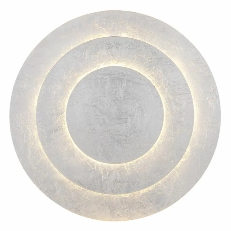 Luminaires Globo Lighting Heda Plafonnier LED Argenté, 1 lumière* Éclairage Led