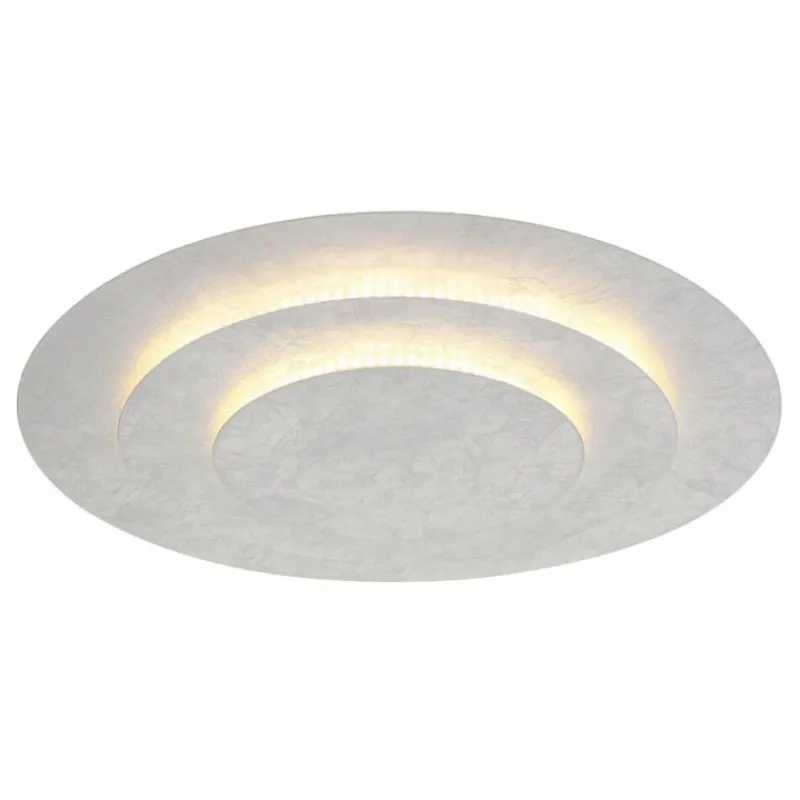 Luminaires Globo Lighting Heda Plafonnier LED Argenté, 1 lumière* Éclairage Led