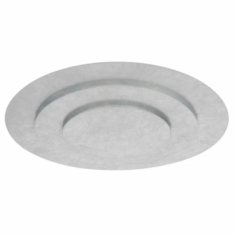 Luminaires Globo Lighting Heda Plafonnier LED Argenté, 1 lumière* Éclairage Led