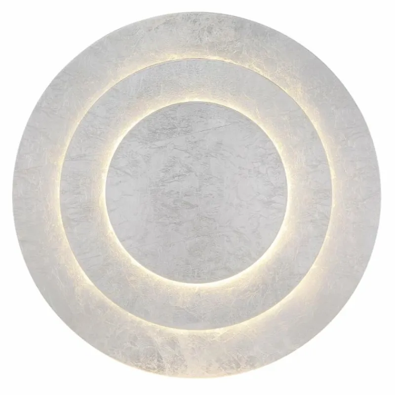 Luminaires Globo Lighting Heda Plafonnier LED Argenté, 1 lumière* Éclairage Led