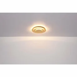 Luminaires Globo Lighting Heda Plafonnier LED Argenté, 1 lumière* Éclairage Led