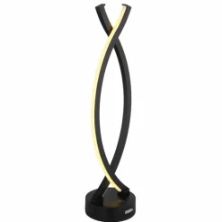 Luminaires Globo Lighting Hela Lampe à poser LED Noir, 1 lumière* Éclairage Led