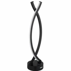 Luminaires Globo Lighting Hela Lampe à poser LED Noir, 1 lumière* Éclairage Led