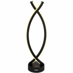 Luminaires Globo Lighting Hela Lampe à poser LED Noir, 1 lumière* Éclairage Led