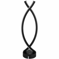 Luminaires Globo Lighting Hela Lampe à poser LED Noir, 1 lumière* Éclairage Led