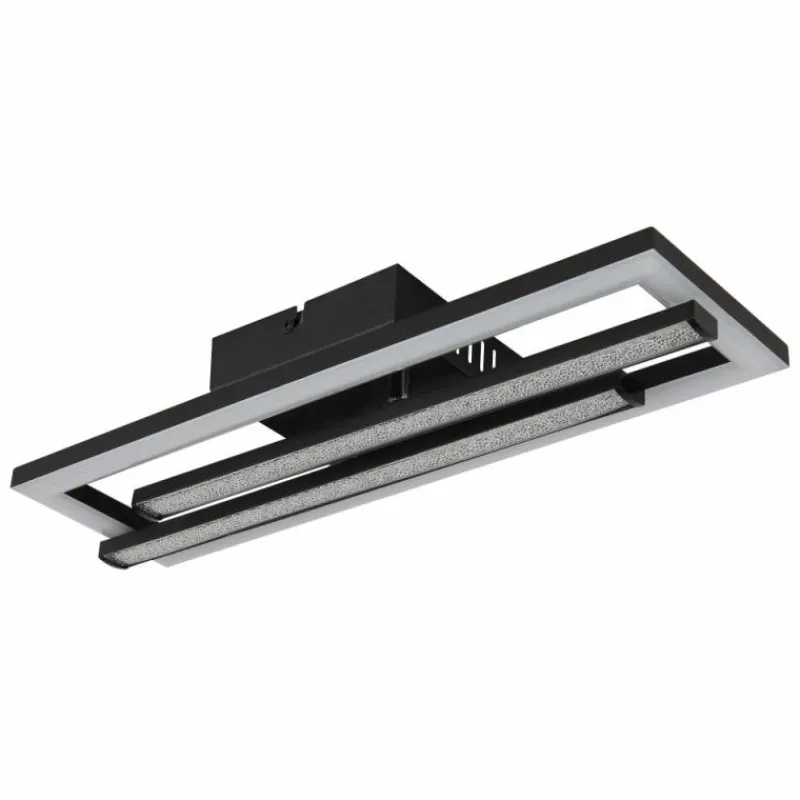 Luminaires Globo Lighting Highway Plafonnier LED Noir, 1 lumière* Éclairage Led