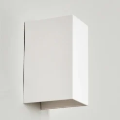 hofstein Hoods Lampe murale d´extérieur, Luminaire Up & Down, Applique murale LED Blanc, 1 lumière