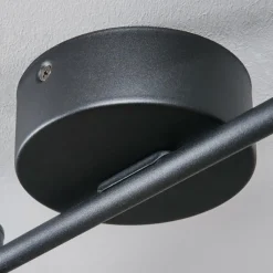 hofstein Hukamaa Plafonnier Noir, 6 lumières