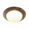 Luminaires Steinhauer Ikaro Plafonnier LED Bronze, 1 lumière