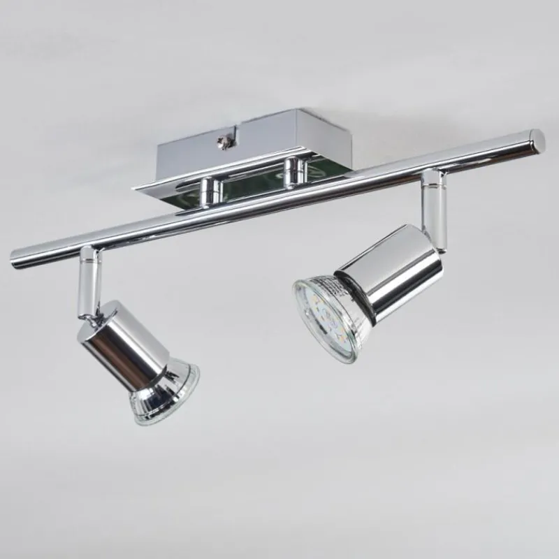 hofstein Ilaro Plafonnier, Spot de plafond Chrome, 2 lumières* Spots Et Projecteurs