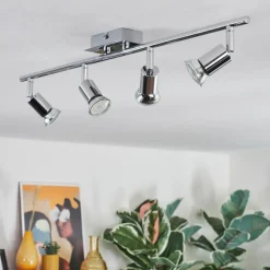 hofstein Ilaro Plafonnier, Spot de plafond Chrome, 4 lumières* Spots Et Projecteurs