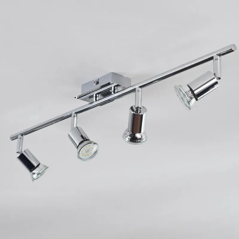 hofstein Ilaro Plafonnier, Spot de plafond Chrome, 4 lumières* Spots Et Projecteurs