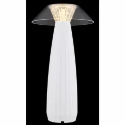 Luminaires Globo Lighting Illumi Lampe à poser LED Blanc, 1 lumière* Lampes À Poser