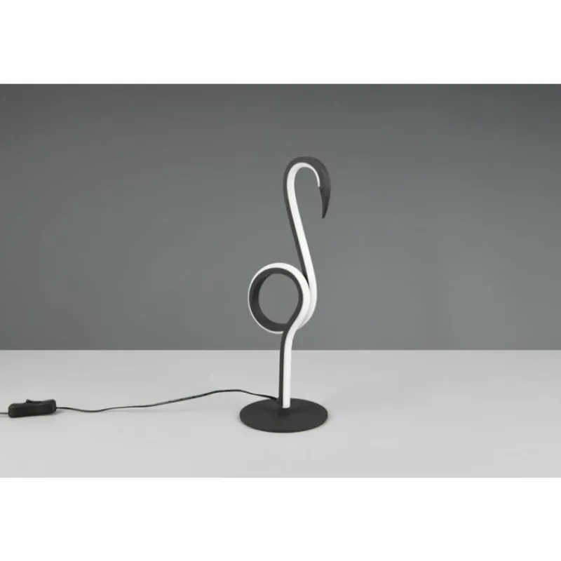 Luminaires Reality Ingo Lampe à poser LED Noir, 1 lumière* Lampes À Poser