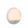 Luminaires Lucide IR Lampe murale d´extérieur LED Blanc, 1 lumière, Détecteur de mouvement