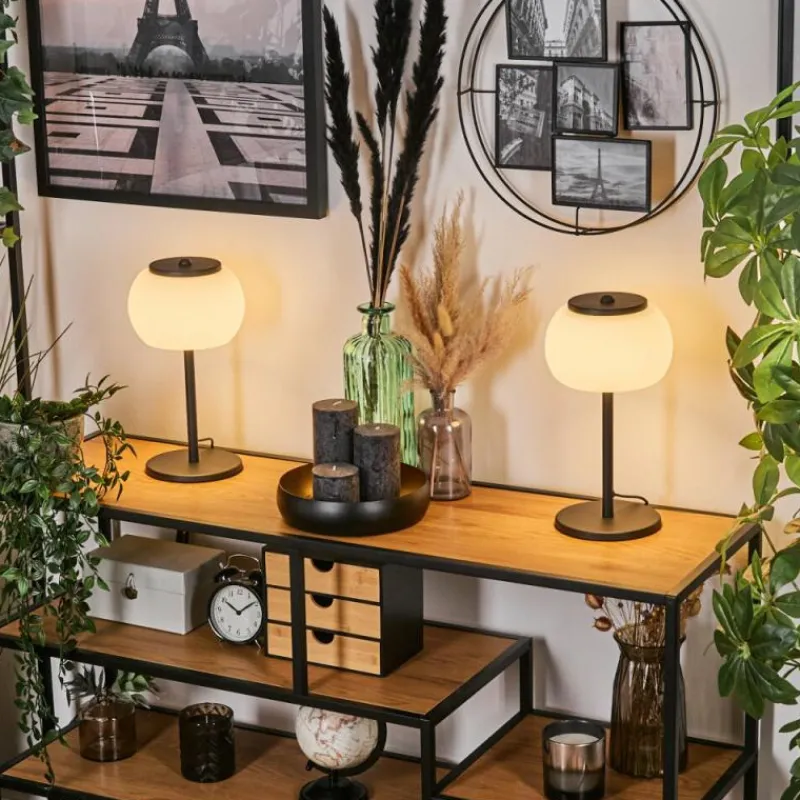 hofstein Izenave Lampe à poser, Liseuse Noir, 1 lumière