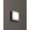 Luminaires LCD Jachenau Plafonnier, Applique murale LED Anthracite, 1 lumière