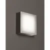 Luminaires LCD Jachenau Plafonnier, Applique murale LED Anthracite, 1 lumière