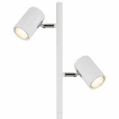 Luminaires Globo Lighting James Lampadaire Blanc, 2 lumières* Lampadaires Et Lampes Sur Pied