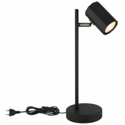 Luminaires Globo Lighting James Lampe à poser Noir, 1 lumière* Lampes À Poser