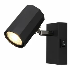 Luminaires Globo Lighting James Plafonnier, Spot de plafond, Applique murale, Spot mural Noir, 1 lumière* Spots Et Projecteurs