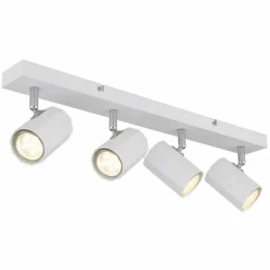 Luminaires Globo Lighting James Plafonnier, Spot de plafond, Applique murale, Spot mural Blanc, 4 lumières* Spots Et Projecteurs