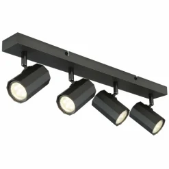 Luminaires Globo Lighting James Plafonnier, Spot de plafond, Applique murale, Spot mural Gris, 4 lumières* Spots Et Projecteurs